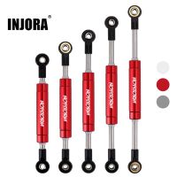 INJORA 1PCS 72-102mm Adjustable Servo Steering Link for 1/10 RC Car Crawler Axial SCX10 TRX4 Redcat GEN8 Upgrade Parts