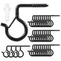 Q-Hanger Christmas Light Hanger Hooks Screw Hooks Wall Cabinet Ceiling Hooks for New Year Party Light House Garage Party