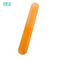 ?【Lowest price】YKS กล่องเก็บของโปร่งใสแบบพกพาที่ใส่แปรงสีฟันสำหรับเดินทางอุปกรณ์จัดระเบียบในห้องน้ำ