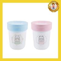 Nanny แก้วน้ำ แก้วน้ำสำหรับเด็ก ลายหมี Ba Ba Bear ขอบมน ไม่บาดปาก BPA Free (มีให้เลือก 2 สี)