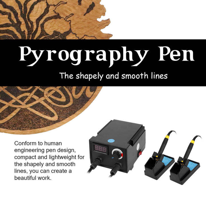 100w-multifunctional-digital-display-electric-gourd-wooden-pyrography-machine-with-20pcs-heating-pen-heads