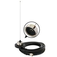 VHF 155-174MHz NMO Antenna Magnetic Mount MINI RG58 Cable For Mobile Radio