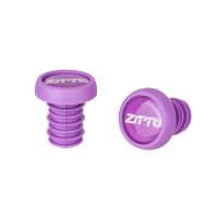 Ztto 2ชิ้นซิลิก้าเจลปลั๊กหัวท้ายจักรยานบนถนน Mtb อุปกรณ์แฮนเดิลบาร์ที่จับสีสันสดใสปลั๊กเสียบมือจับส่วนปลาย