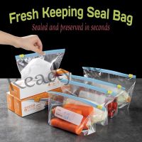 【hot sale】 ✔☋ B41 Fresh Keeping Bag Freezing Preservation Zipper Sealed Bags For Kitchen Food Fruit Vegetable Reusable Slider Storage Bag