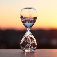 Magic Glass Bubble Hourglass time Office Accessories Hourglass Room Decoration Accessories Girl Gifts Student Desk Decorative