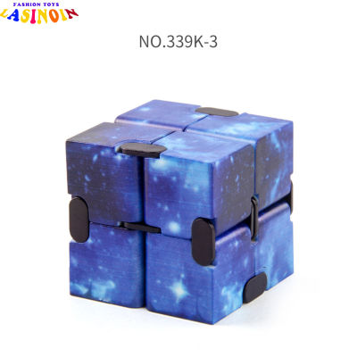 TS【ready Stock】2X2 Smooth Magic Cube Colored Starry Sky Christmas Stone Flower Pattern Dice Strange Children Education Stress Relieve Toy ซื้อทันทีเพิ่มลงในรถเข็น【cod】