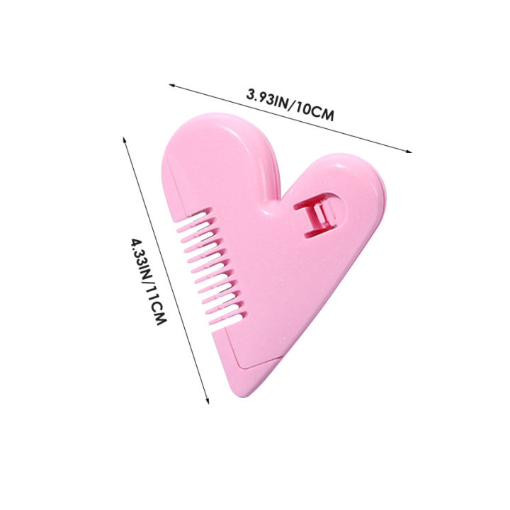 สีชมพูมินิผม-t-rimmer-รักรูปหัวใจผมตัดหวีร่างกายบิกินี่กำจัดขน-pubic-แปรงผมด้วยใบมีดตัดเครื่องมือ