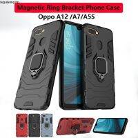 [LWF ขายดี] ✲เปลี่ยนเป็น OPPO A12 A7 A5s เคสโทรศัพท์เกราะแข็ง Ironman กันกระแทกปลอกโทรศัพท์ที่ยึดขาตั้งแหวนแม่เหล็กฝาปิดสำหรับ OppoA12 OppoA7 OppoA5S เคสโทรศัพท์