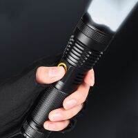 thaimultishop ไฟฉายแรงสูง Ultrafire ไฟฉายเดินป่า ไฟฉาย CRX-8891-T9 LED Zoom ได้ Flashlight รุ่นใหม่ บอดี้ใหญ่กว่าเดิม บริการเก็บเงินปลายทาง