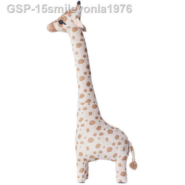 led-เซต15smilevonla1976-pel-cia-girafa-de-tamanho-grande-para-menino-e-menina-brinquedo-dordmir-macio-animal-presente-vers-rio-100ซม