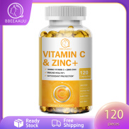 Bbeeaauu Vitamin C viên nang 1000mg với Kẽm Vitamin CAND kẽm 20mg