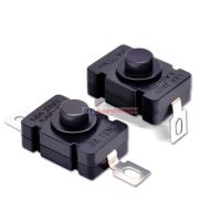 สวิทช์ ปุ่มกด ไฟฉาย Switch กดติด-กดดับ ON-OFF Flashlight Switch SMD 2 ขา 18x12x10mm #KAN-28 (1 ตัว)