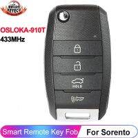 KEYECU สำหรับ KIA Sorento 2016 2017 2018 2019อัพเกรดรถรีโมท95430-C5100 OSLOKA-910T ชิป ID46 433Mhz