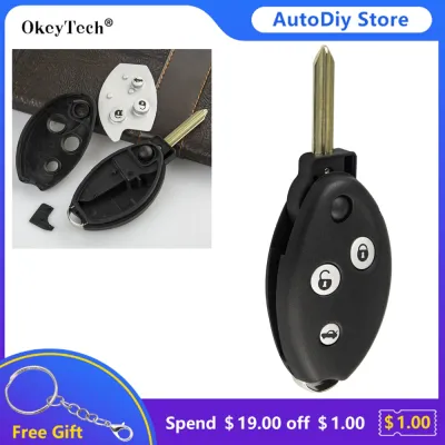 Okeytech New Style Flip Folding Car Remote Control Key Shell Cover For Citroen Xsara C2 C3 C4 C5 Picasso Berlingo With ButtonPad