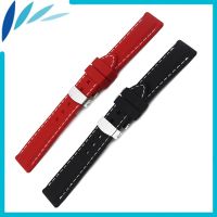 2023 ❀ Karet Silikon Watch Band 20 Mm 22 Mm untuk Rolex Tersembunyi Gesper Tali Pergelangan Tangan Lingkaran Gelang Sabuk Hitam Merah spring Bar Alat