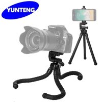 YUNTENG VCT-3280 Flexible Phone Tripod Camera Holder Stand Foldable Legs with Phone Clip for Phone Digital Camera