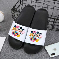 รองเท้าแตะ Mickey Minnie รองเท้าแฟชั่น ใส่สบาย รองเท้าแตะผู้ชาย รองเท้าแตะผู้หญิง (มิกกี้&amp;มินนี่) พร้อมส่ง !!