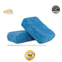 Chemical Guys Blue XL Microfiber Applicators (ขนาด XL) (แพค 2 ชิ้น)