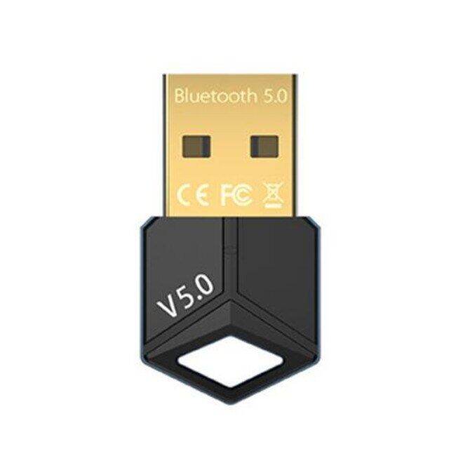 USB Bluetooth 5.0 Dongle Adapter Bluetooth Audio อะแดปเตอร์ USB ไร้สาย