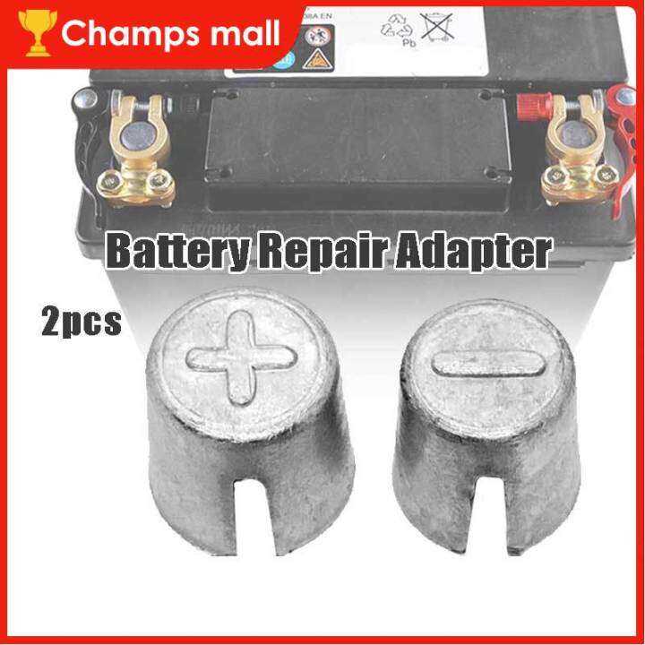 1 Pair Battery Terminal Post Adapter / Car Positive Negative Post