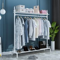 [COD] hanger floor-to-ceiling bedroom strong indoor simple coat drying storage bold balcony