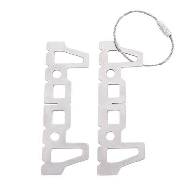 Portable Stove Rack Stainless Steel Lightweight Anti-Rust Stove Rack Camping Accessories Pot Stand Portable For Camping Climbing Outings Fishing carefully
