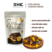 Xoài nhúng Socola - vị Xoài và Socola - SHE Chocolate - Trái cây nhúng