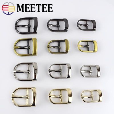 Meetee 5/10Pcs 13/16/20/25mm Metal Pin Clasp Belt Buckles Adjuster Bags Strap Slider Shoes Buckle DIY Leather Hardware Accessory Furniture Protectors