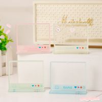 ▼ Acrylic Photocards Frame Pendant Photo Protection Holder Card Sleeve Brick Stand Photo Display Stand Game Player Hit Color