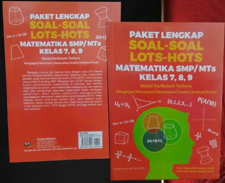 Paket Lengkap Soal-Soal LOS-HOTS Matematika SMP/MTs Kelas7,8,9 | Lazada ...