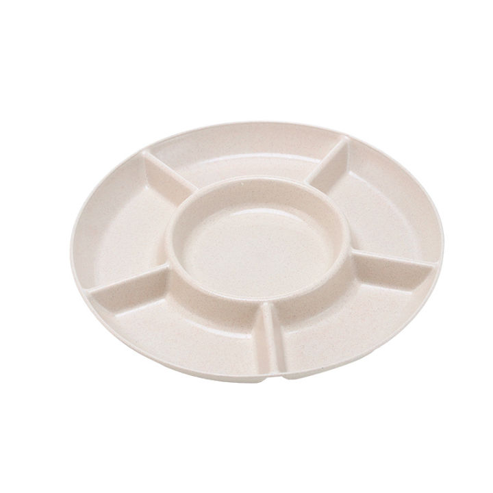 1-pc-6-compartment-food-storage-tray-dried-fruit-snack-plate-appetizer-serving-platter-for-party-candy-pastry-nuts-dish