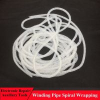 4 30mm Winding Pipe Spiral Wrapping Wire Wrap Organzier Cable Sleeve PE Sheath Tube Protection Computer Line Bundle Mangement