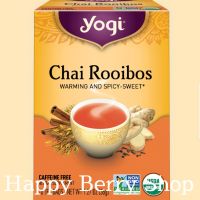 ชา YOGI ORGANIC HERBAL TEA ?⭐Chai Rooibos⭐? ชาโยคี ชาสมุนไพรออแกนิค ชาเพื่อสุขภาพ จากอเมริกา?? 1 กล่องมี 16 ซอง