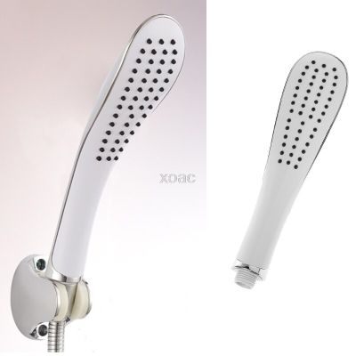 Curved Design Stylish ABS Shower Nozzle Head Handheld Shower Head Water Saving Shower Head New type chrome rainfall head M13 Showerheads