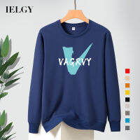 IELGY เสื้อสวมหัวคอกลมไม่มีกลิ่นสำหรับผู้ชาย