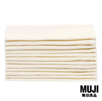 มูจิ ชุดผ้าอเนกประสงค์ 12 ผืน - MUJI Recycled Cotton Kitchen Cloth / 12 Pieces
