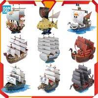 หนึ่งชิ้น Bandai เรือโจรสลัดเมอร์รี่เทาซันด์ซันนี่ Enel Ark Shanks Wind Granima น้ำหอม Yuda Grand Ship หุ่นประกอบ