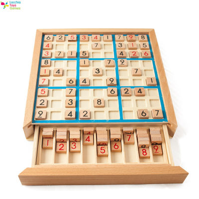 LT【ready stock】Sudoku Chess Digits 1 to 9 Intelligent Fancy Educational Wood Toy for Kids Adults1【cod】