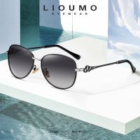 【lz】■  Lioum-óculos polarizados com gradiente para as mulheres acessórios elegantes e de moda para compras e viagens estilo diamante