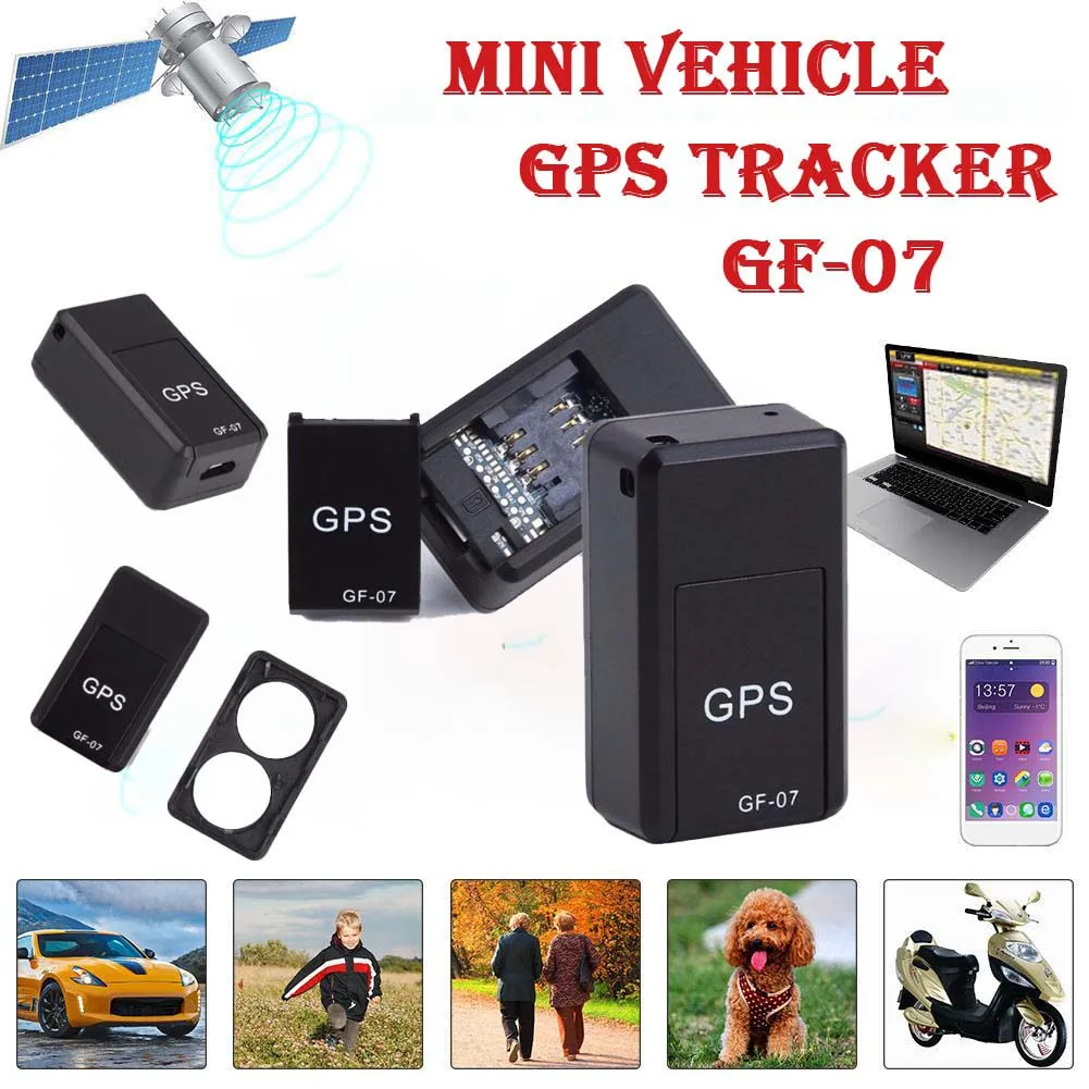 Thiết Bị Định Vị GPS Tracker Mini Không Dây, Thiết Bị Theo Dõi Từ Xa GPS  Mini GF-07 