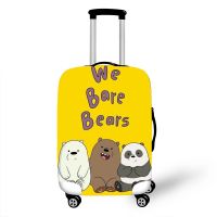 Luggage Protective Cover Case For Elastic 18-32 Inch Suitcase Protective Cover Cases Covers Travel Accessories Three Bears G1232