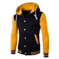 Baju Hoodie Men Jacket Lelak Baseball Outwear Varsity College University Letterman Sport