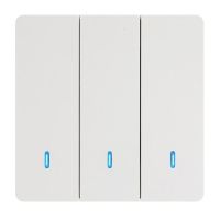 XHLXH High Stability Good Wall Penetration Wireless Wall Panel RF 433Mhz On-Off Device Single Channel Wall Panel Switch Wireless Smart Switch RF 433Mhz Switch Mini Relay Receiver