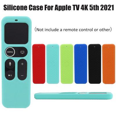 Silicone Remote Case For Apple TV 4K 5th 21 Remote Control Shockproof Protective Shell Quality Replacement Remote Case Cover