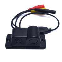 2 In 1 Car Rear View Detector Backup Camera 170 Degree CCD  Night Vision Waterproof Visual Reversing Sensor Alarm Systems  Accessories