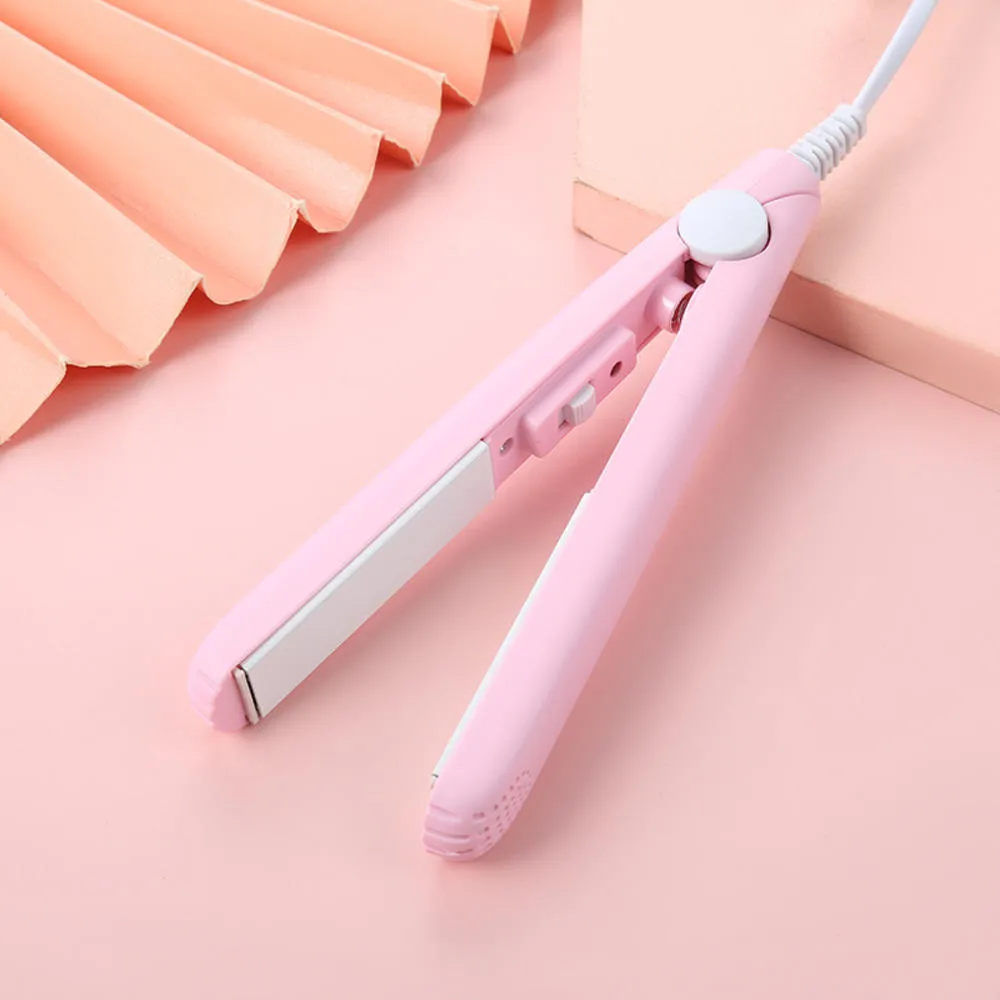 Mini Hair Straightener Curling Iron Ceramic Straightening Styling Tools Hair Curler Professional Flat Iron Beard Straightener Mini Hair Straightener Curling Iron Ceramic Straightening Styling Tools Hair Curler Professional Flat Iron Beard Straightener