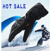 Motorcycle Gloves Touch Screen Winter Warm Waterproof Protective Gloves Guantes Moto Luvas 100 windproof