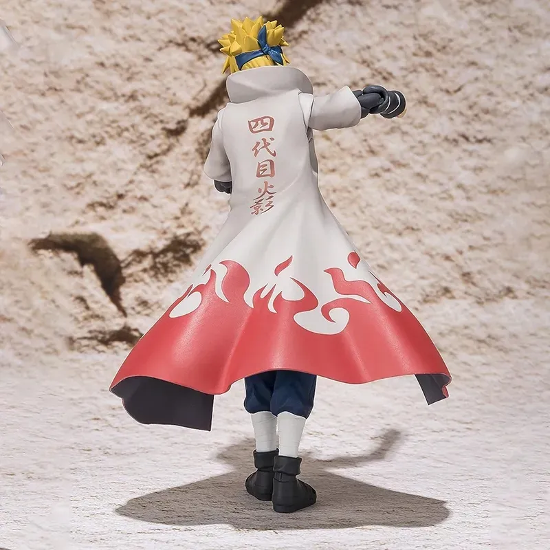 Minato Namikaze Yondaime Hokage Collection japonês de PVC Naruto