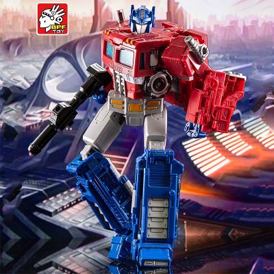 Transformation ของเล่น BPF E3541 Siege War สำหรับ Cybertron OP Commander Megatank Deformation Robot Car Action Figure Alloy Anime Model