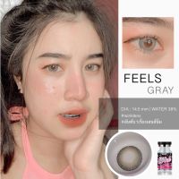 ? มีค่าสายตา ? Wink Feela Brown มีค่าสายตา 0.00 ถึง -10.00  คอนแทคเลนส์ ตาโต ลายฮิต Tiktok แถมตลับฟรี!!